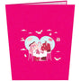 everpop 3D pop-up A Toast to Us card – front cover