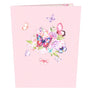 everpop 3D pop-up Cherry Blossom and Butterflies card – front cover