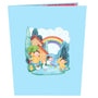 everpop 3D pop-up Dancing in the Rain card – front cover