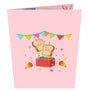 everpop 3D pop-up Happy Toast card – front cover