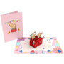 everpop 3D pop-up Happy Toast card – party toast characters in toaster open with cover