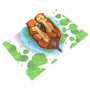 everpop 3D pop-up Holding On card – open showing two otters holding hands in a heart