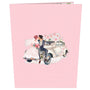 everpop 3D pop-up Just Married card – front cover