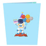 everpop 3D pop-up Love You to the Moon card – front cover