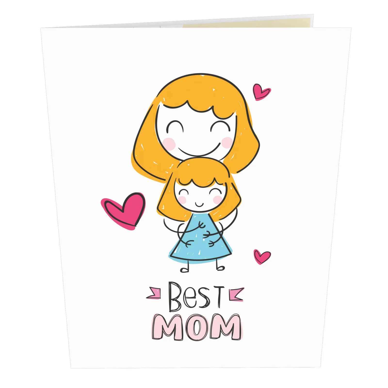everpop 3D pop-up Mum Is My Queen card – front cover