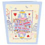 everpop 3D pop-up Queen of the Castle card – front cover