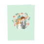everpop 3D pop-up Through the Garden Gate card – front cover