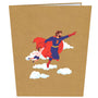 everpop 3D pop-up To the Moon With Dad card – front cover