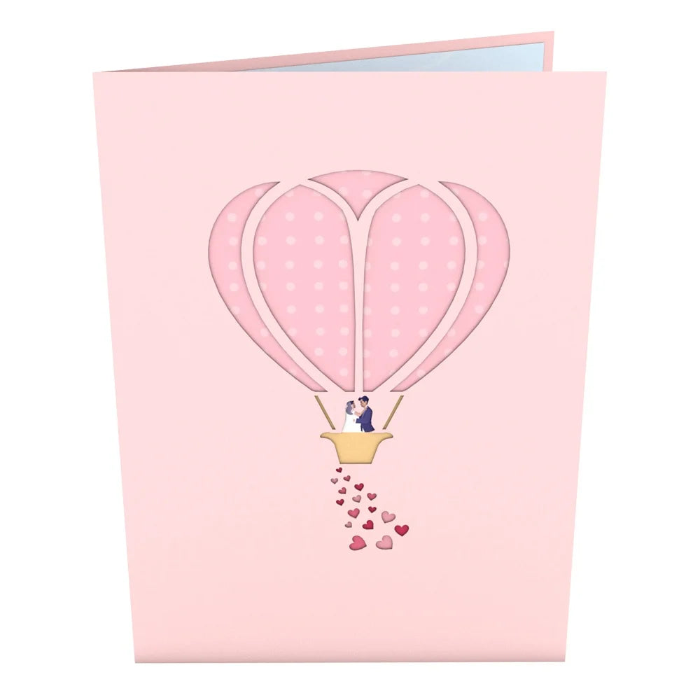 everpop 3D pop-up Up in the Clouds card – front cover