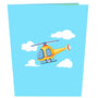everpop 3D pop-up Up Up and Away card – front cover