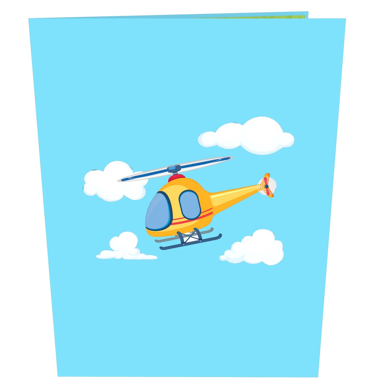 everpop 3D pop-up Up Up and Away card – front cover