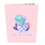 everpop 3D pop-up You're One of a Kind card – front cover 