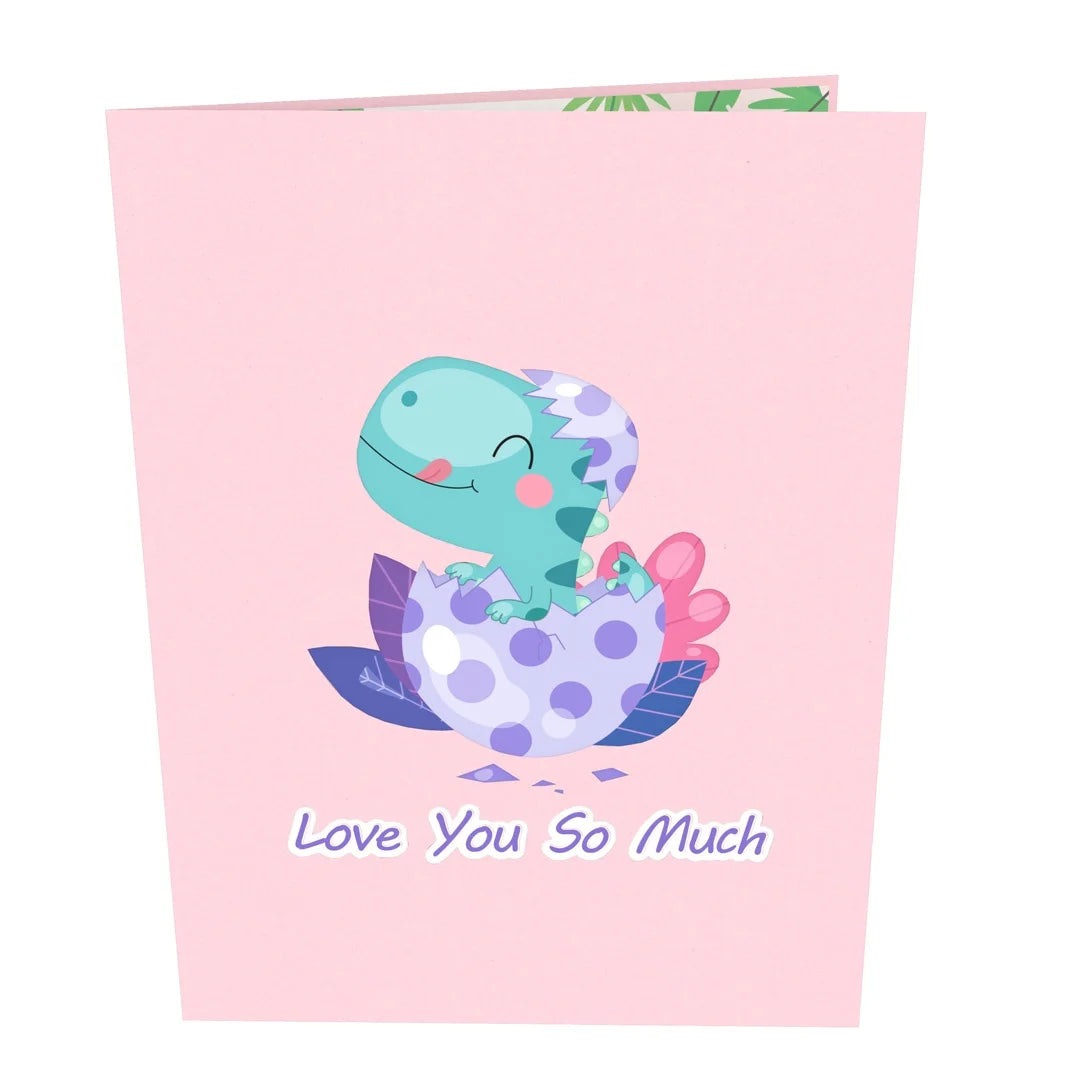everpop 3D pop-up You're One of a Kind card – front cover 