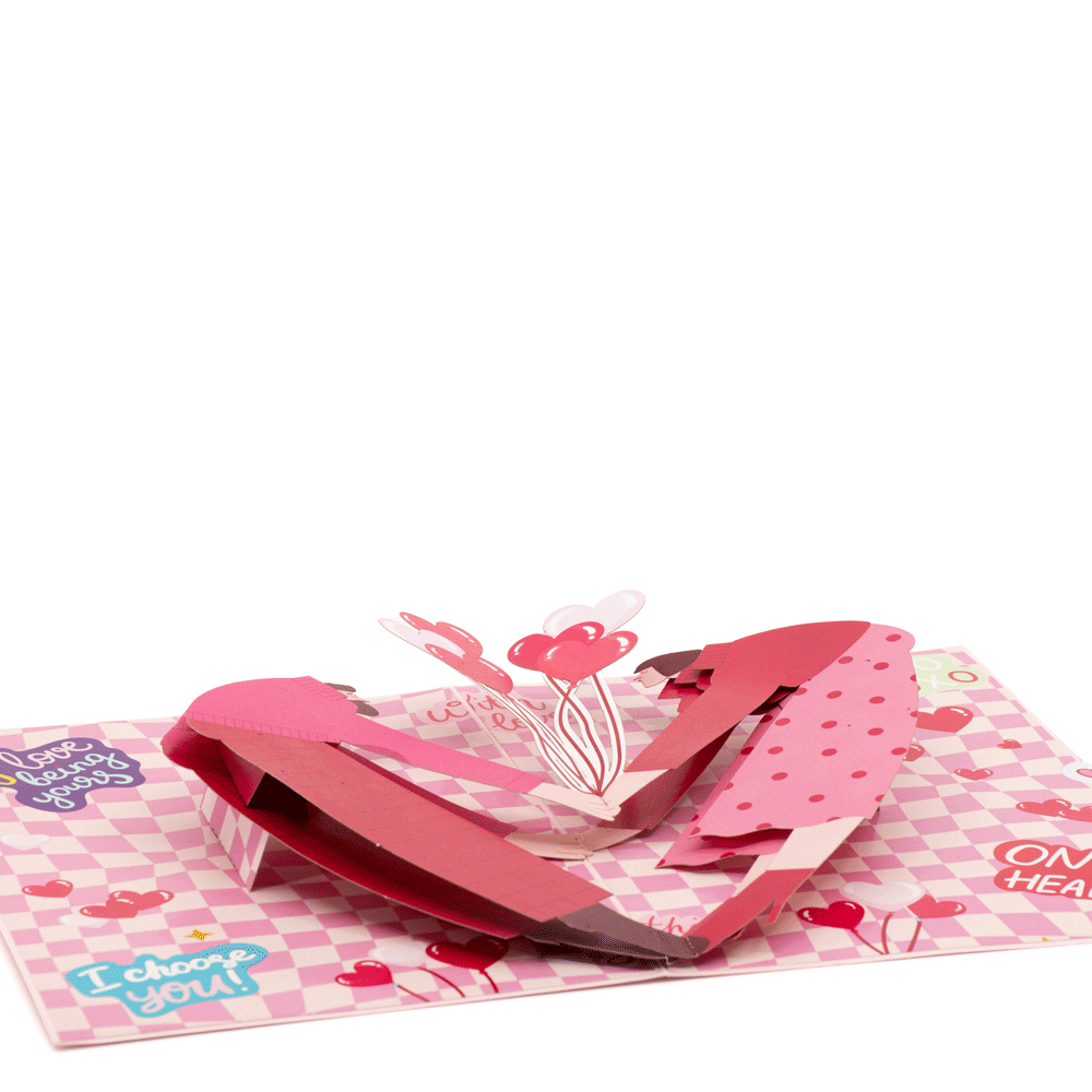 Forever and Always 3D pop-up atvirukas