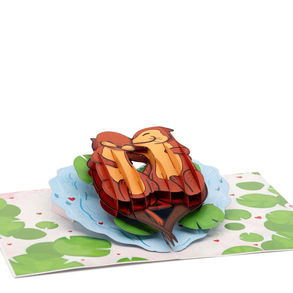 Holding On 3D pop-up atvirukas