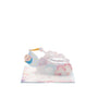 It's a Boy! Stork 3D pop-up card angle view: stork delivery pop-up on a watercolor cloud base, everpop