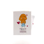 Mum Is My Queen 3D pop-up card closed — card only, white cover with mother, child and Best Mom text, everpop