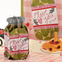 Olive You 3D pop-up card close-up: paper olive jar with Olive You Soooo Much label, everpop