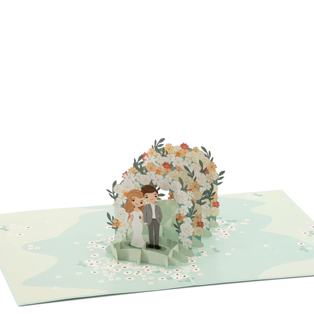 Through the Garden Gate 3D pop-up atvirukas