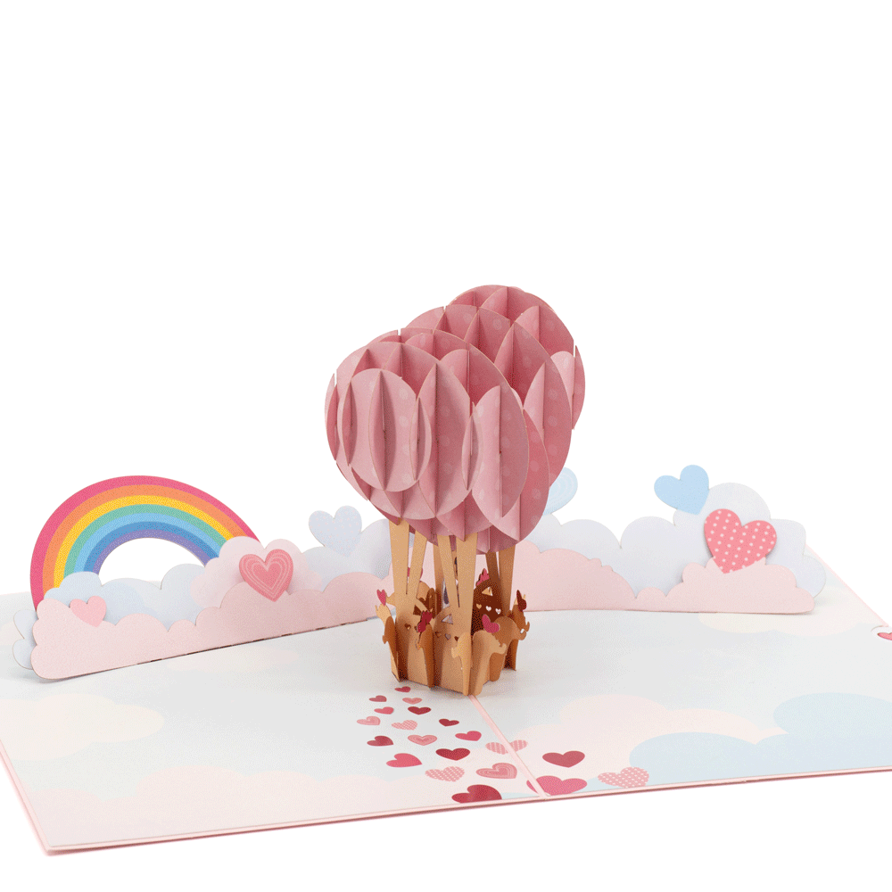 Up in the Clouds 3D pop-up atvirukas
